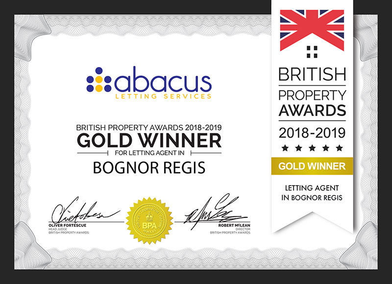 British Awards Certificate 2018-2019